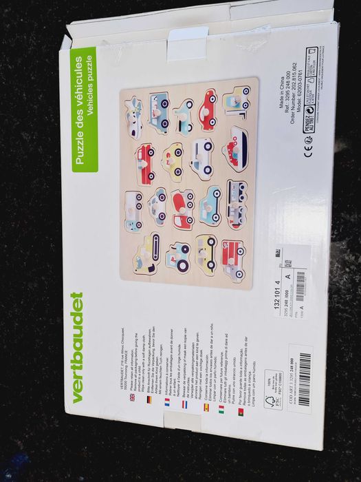 Brinquedo de cncaixe veículos Vertbaudet