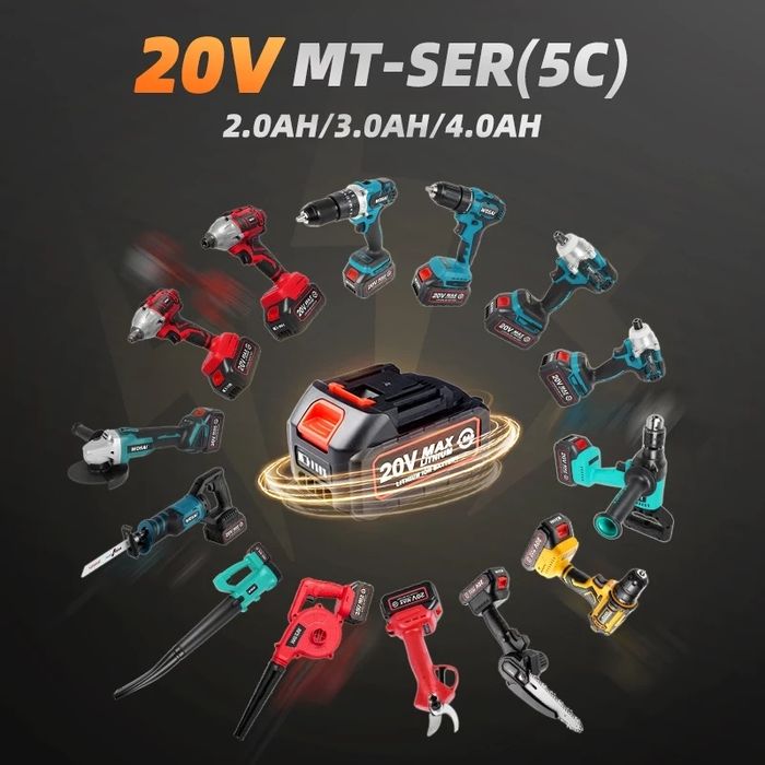 Дриль  Деко шуруповерт+2шт.бат 20в.