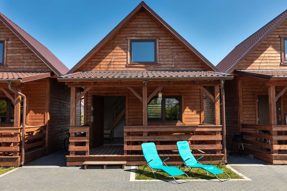 Komfortowe Domki nad morzem Jantar, ogrzewane, CAŁOROCZNE