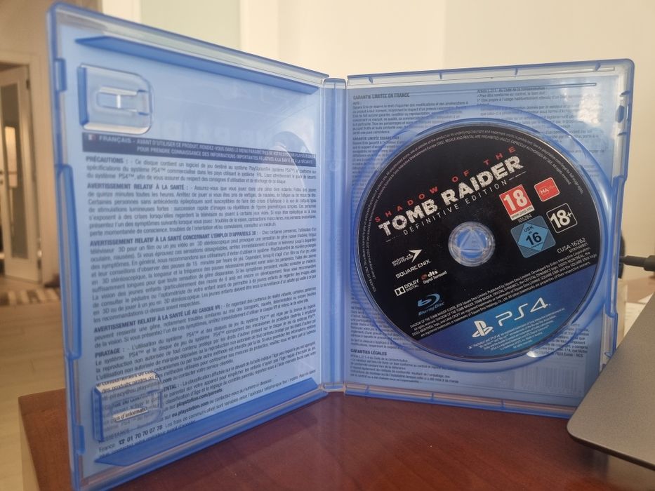 Jogo ps4 Shadow Of The Tomb Raider: Definitive Edition