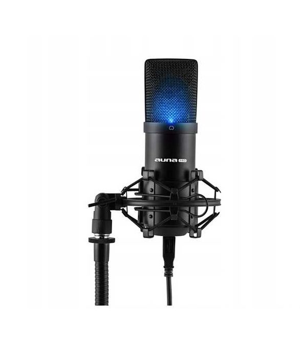 Mikrofon pojemnościowy Auna Pro MIC-900B-LED