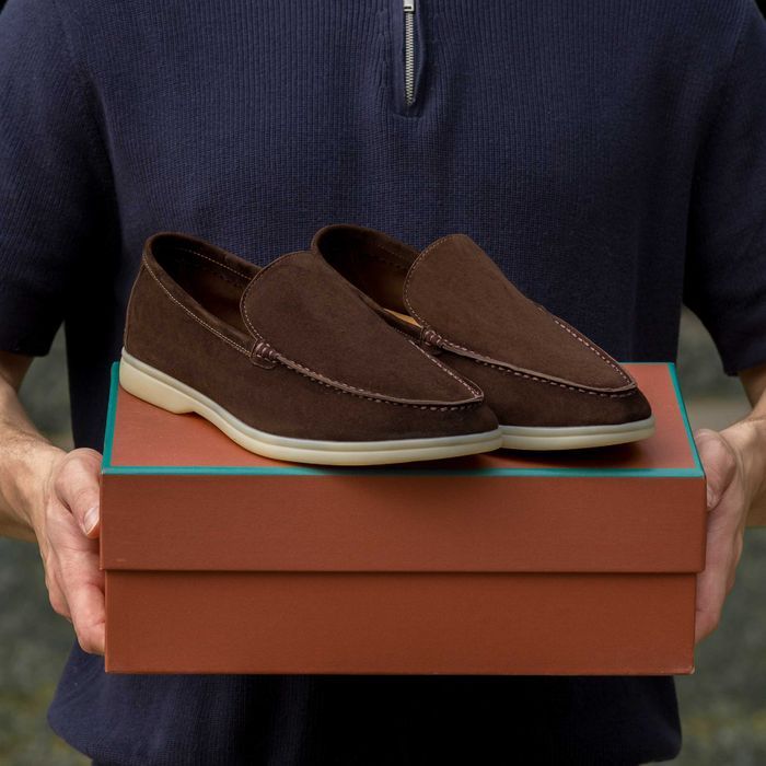 Лофери Loro Piana Classic Chocolate premium