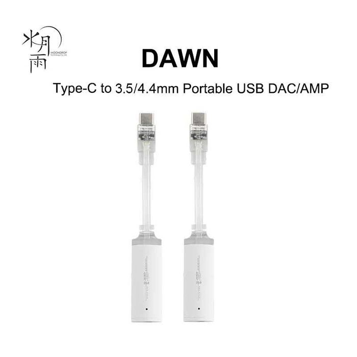 ‼️Moondrop Dawn (Jeck 3.5/4.4) - портативный ЦАП DAC усилитель CS43131
