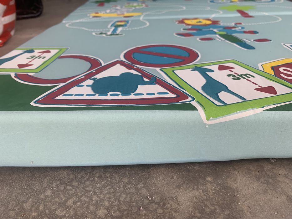 Colchao tripartido cama de viagem bebé marca zippy