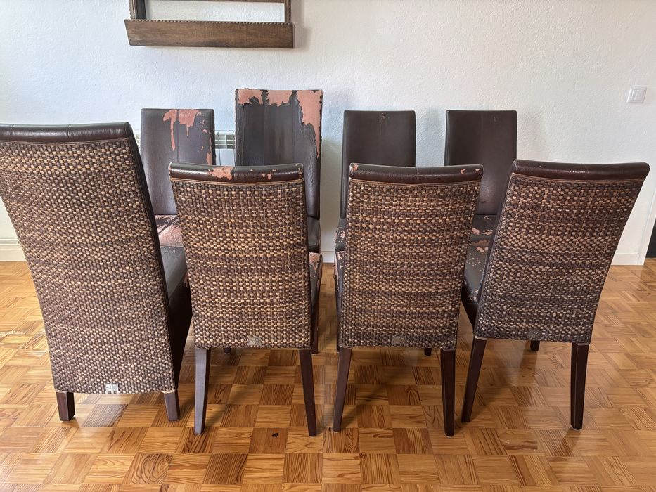 OFERTA - 8 cadeiras de refeição