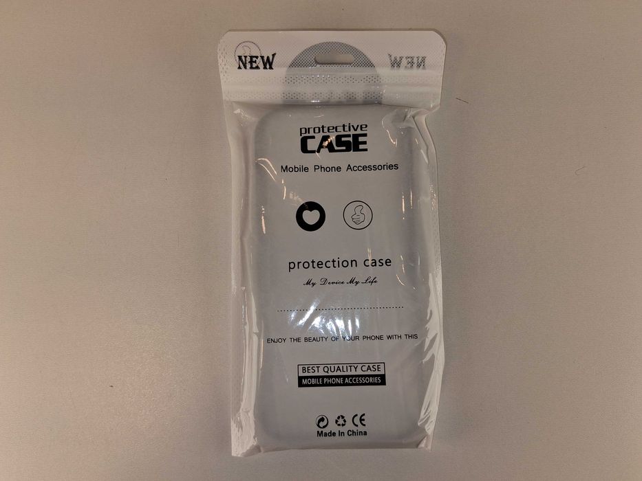 E070 Etui iPhone 14 Pro Max Fioletowe Wzór Serce Ochronne