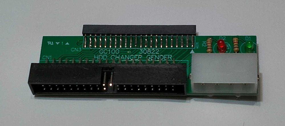 Адаптер винчестера IDE 2.5 на 3.5 дюйма