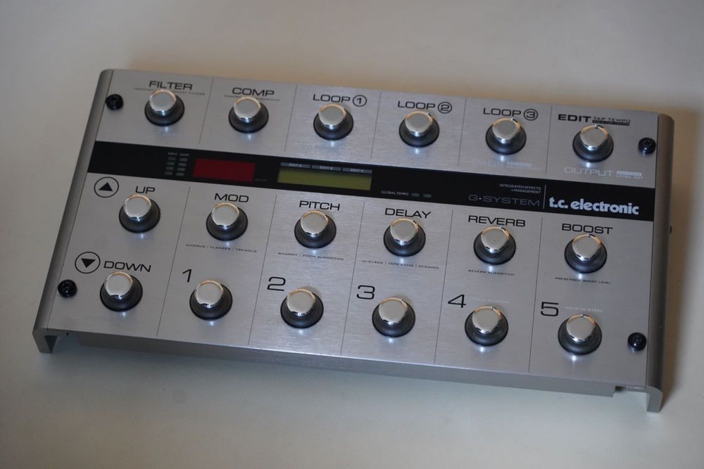 TC Electronic G-SYSTEM Silver 3rd Generation (iB Modified & Updated)