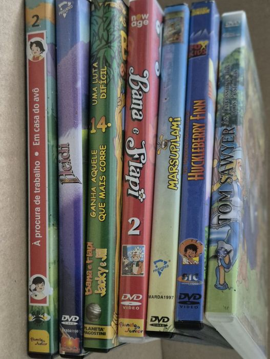 DVD animação infantil