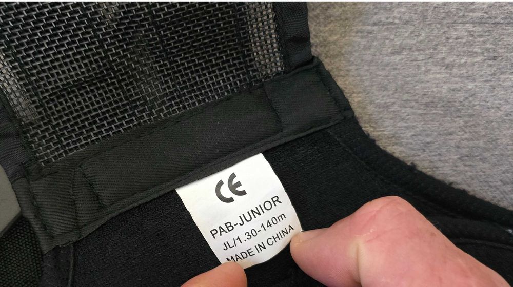 Ochraniacz pleców narciarski snowbordowy WESTIGE 130-140 cm