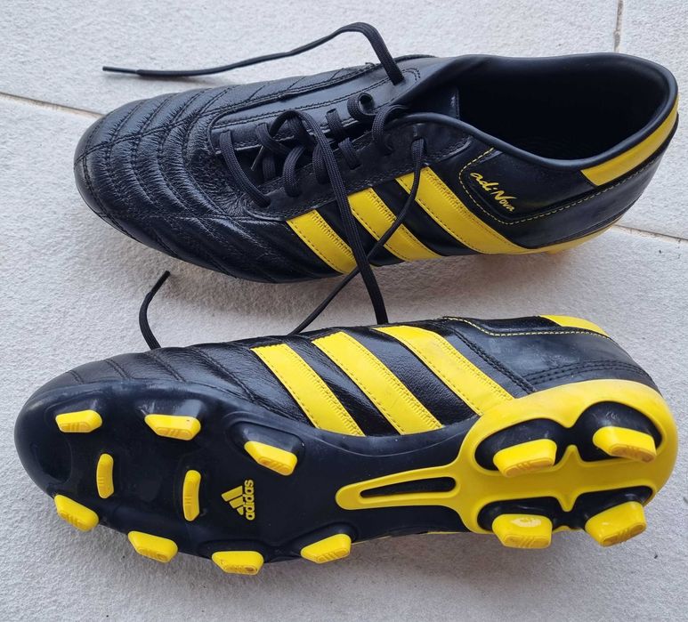 Chuteiras de futebol Adidas AdiNova Elite - Tam. 44,5 (couro original)
