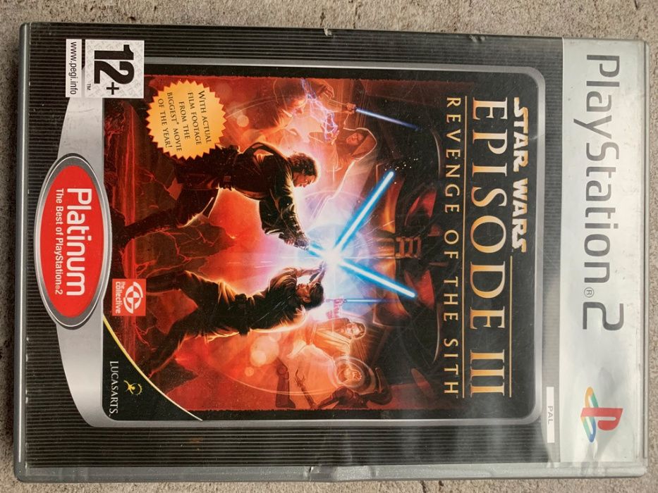Gra PS2 Star Wars Episode III Revenge og the sith