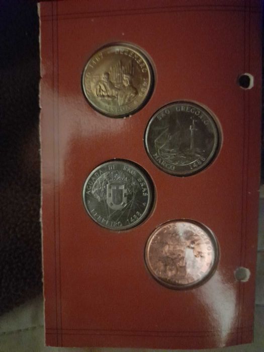 Conjunto de moedas Dias 88
