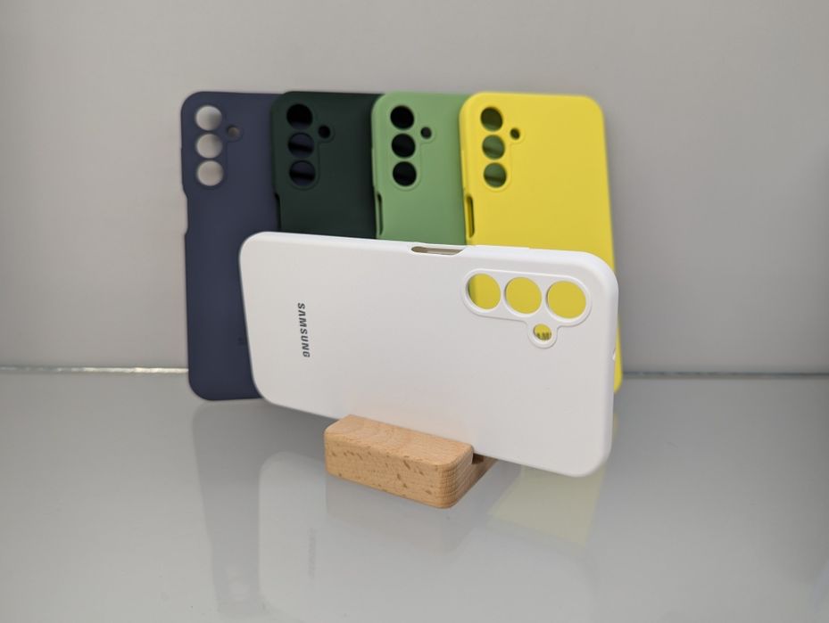 Samsung Galaxy A15 / M15 Противоударный чехол софт тач микрофибра лого