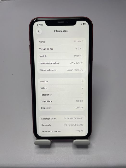 IPhone 11 vermelho