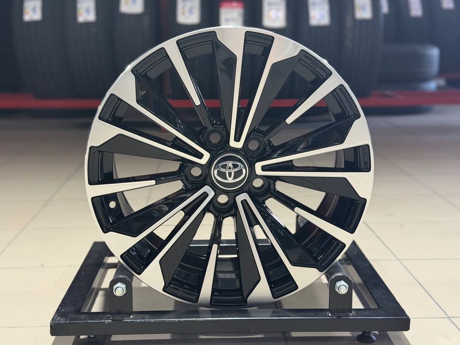 Диски REPLICA FB TY374 R17 5x114.3 Black Machined Face (Toyota)