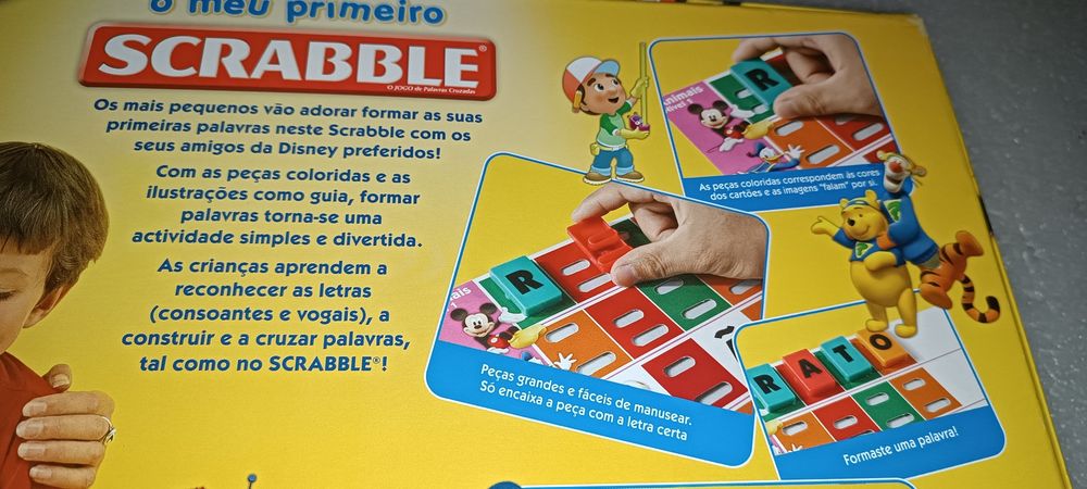 O meu primeiro jogo Scrabble da Disney