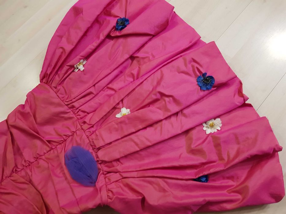 strój kwiaty kwiatek kwiatka wiosna przebranie hiszpanka nr 885