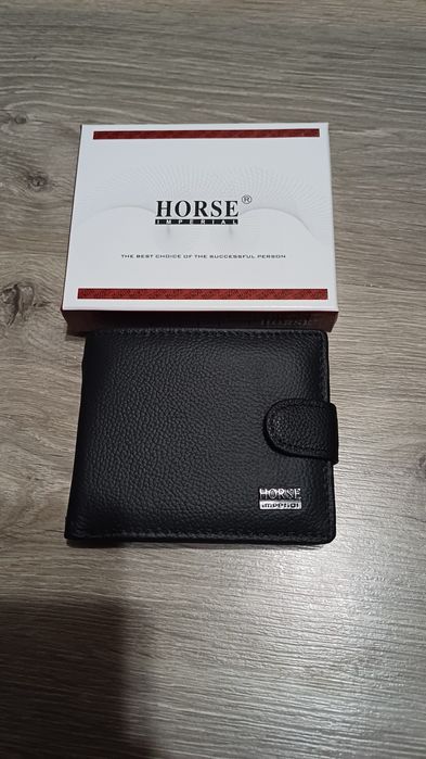 Чоловічий шкіряний гаманець HORSE imperial ( портмоне,  кошелек)