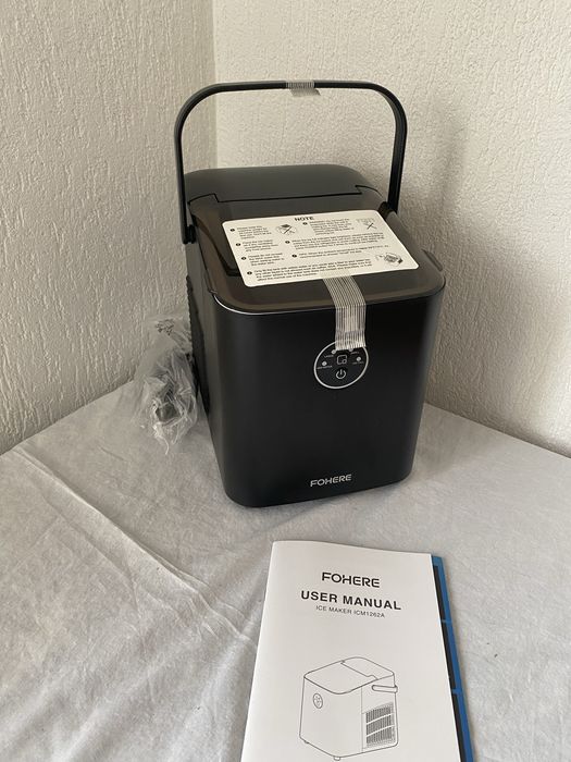 NOWA Przenośna Kostkarka do Lodu FOHERE ICM1262A (14 kg / 24h)