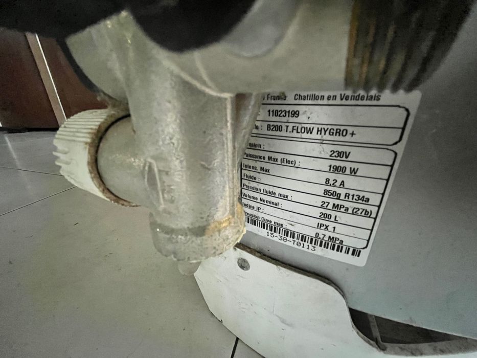 Balão thermodinamico águas sanitárias