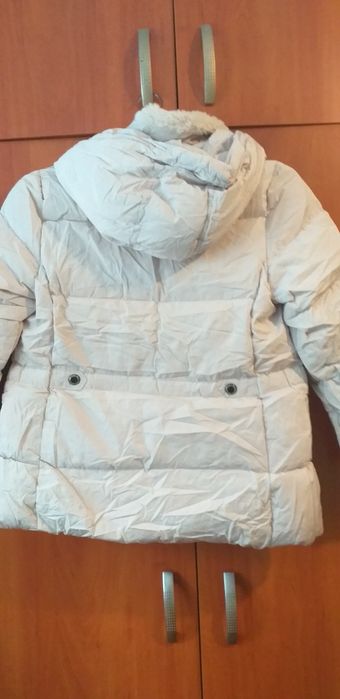 Kurtka zara roz 140 puchowa