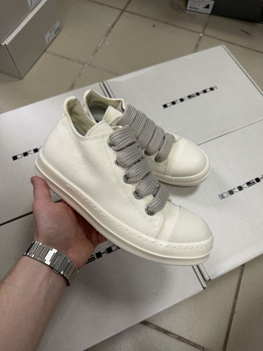 Нові Кеди Rick Owens DRKSHDW Jumbo Lace Low Sneakers /size 40-44/Преміум якість!