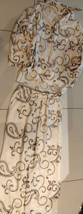 Komplet len dwuczęściowy Zimmerman