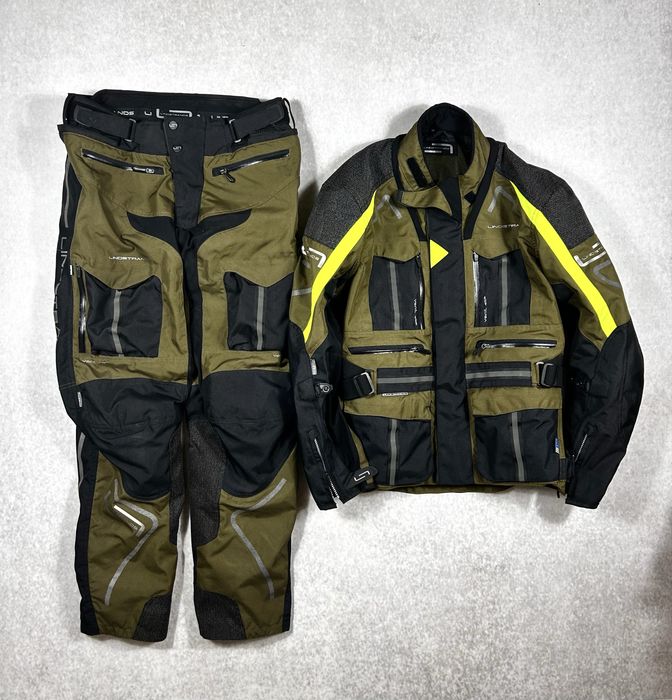 Komplet motocyklowy Lindstrands XL kurtka spodnie