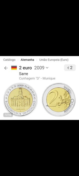 Moeda 2€, Alemanha 2009