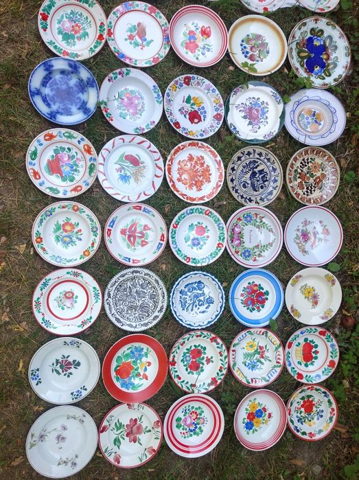 Тарілки настінні,довоєнні і 50-х,60-х,до 80-х,народні і фабричні .