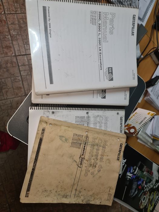 Manuais de escavadoras