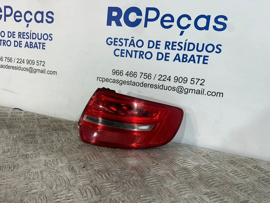 Conjunto Farolins Tras Traseiro Direito Esquerdo Original Audi A3 8P