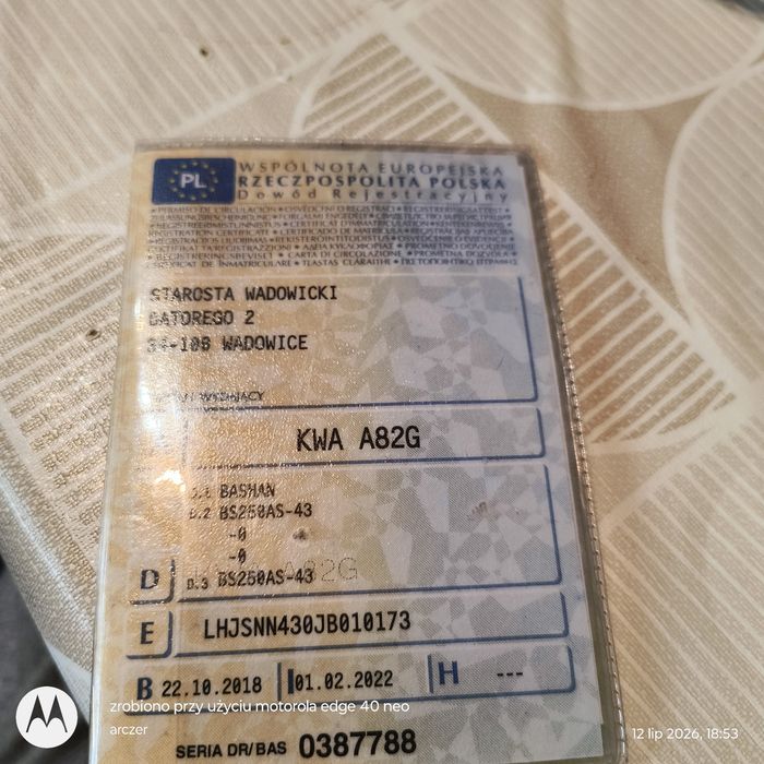 Bashan 250 homologacja okazja 2018 rok