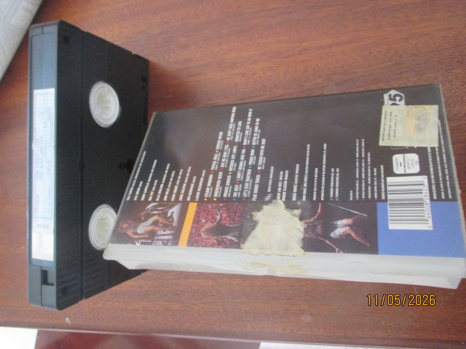 2 VHS - madonna e Tina Turner