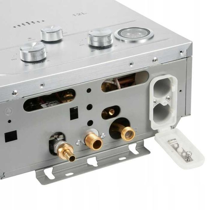 Gazowy Podgrzewacz Wody LPG Na Butle Przepływowy Z Prysznicem 10L 20KW