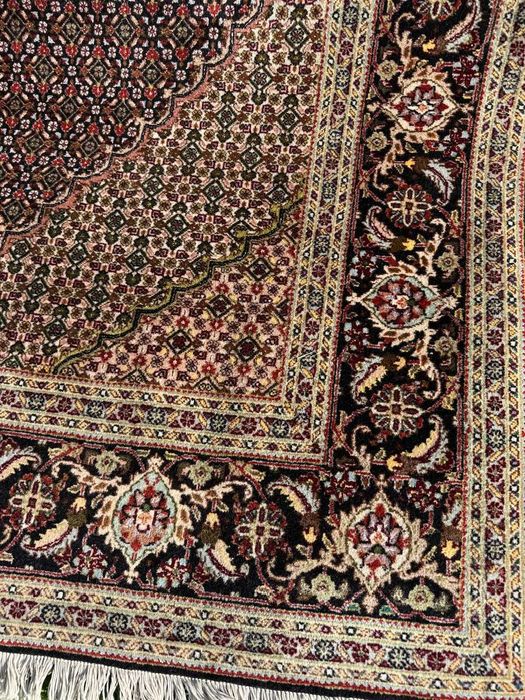 Nowy Kaszmir + Jedwab R. Tkany Dywan Perski Tabriz 300x210 gal. 27 tyś