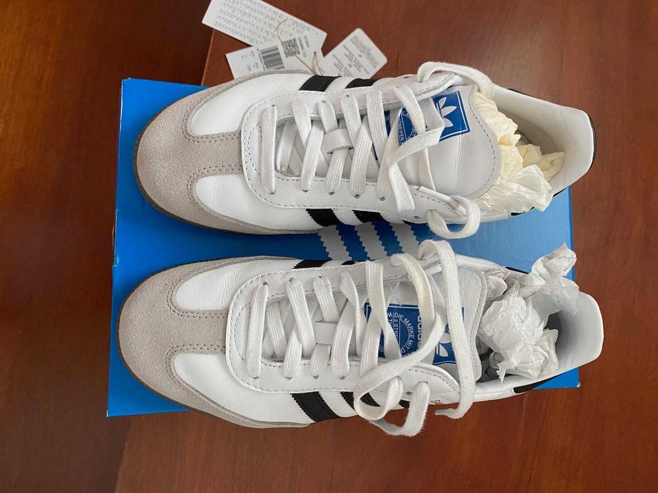 Sapatilhas Adidas Samba OG Originals - Senhora - brancas tamanho 40