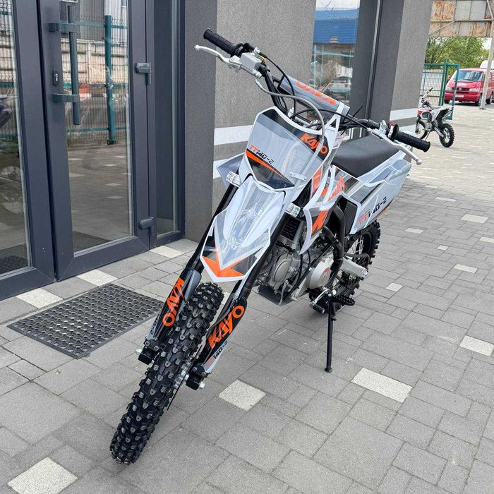 Пітбайк Kayo TT140-2 електростартер, 17/14, 11 к.с., бак 6 л доставка