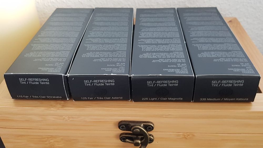 Тональный флюид Shiseido Synhro Self-Refreshing Tint SPF20,оригинал.