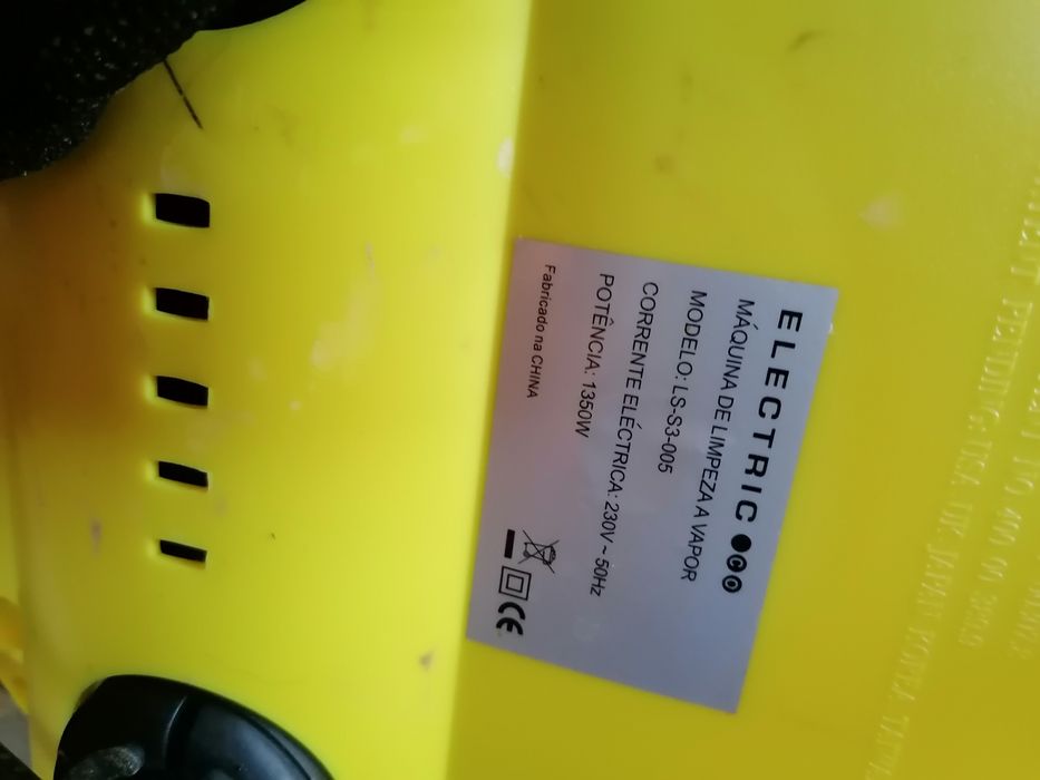 Máquina limpeza  a vapor