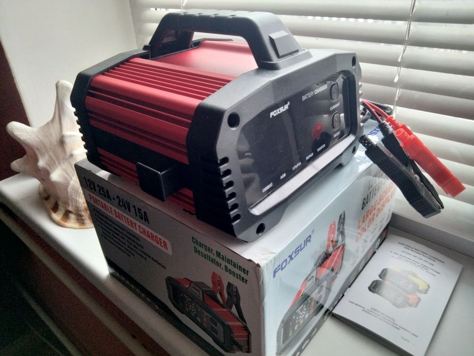 350W. 12V/25А. 24V/15A. Мощное зарядное устройство_зарядний пристрій
