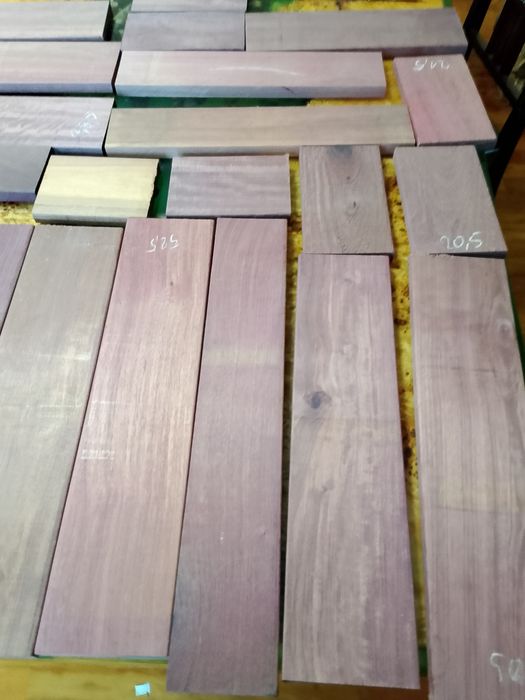 Mahoń deski ponad 1 m2