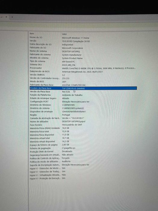 PC Gaming 2070 Super - i5 9600k - 16gb ram