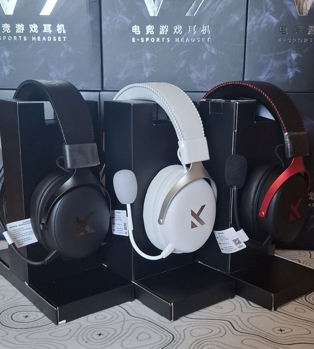 Mchose V9 Pro Black/White/Black-red НОВІ Ігрові навушники