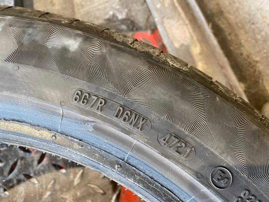 225/45R17 Cztery używane opony letnie Continental