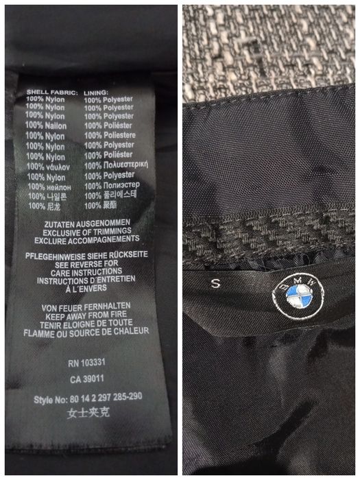 Жіноча спортивна куртка вітрівка BMW M Ladies' Nylon Jacket.  Розмір S