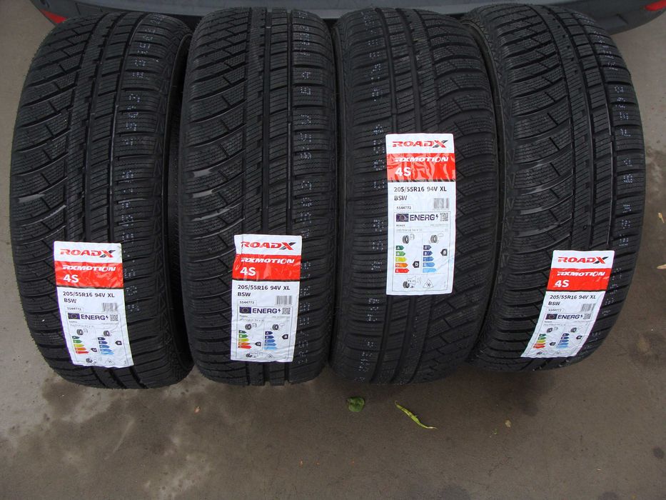4x 205 / 55 R 16 RoadX 4s Nowe Całoroczne 2025 Rant
