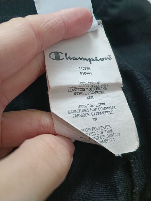 Spodnie damskie czarne Champion r.XS