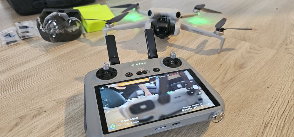 DJI Mini 4 pro FMC bez limitu wysokości